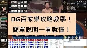 DG百家樂教學指南:策略技巧與實戰應用全解析